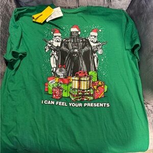 Star Wars Green Holiday Graphic Tee